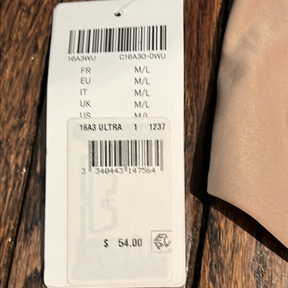 Chantelle SoftStretch Padded Bandeau 16A3 ultra NWT M/L - Picture 4 of 4